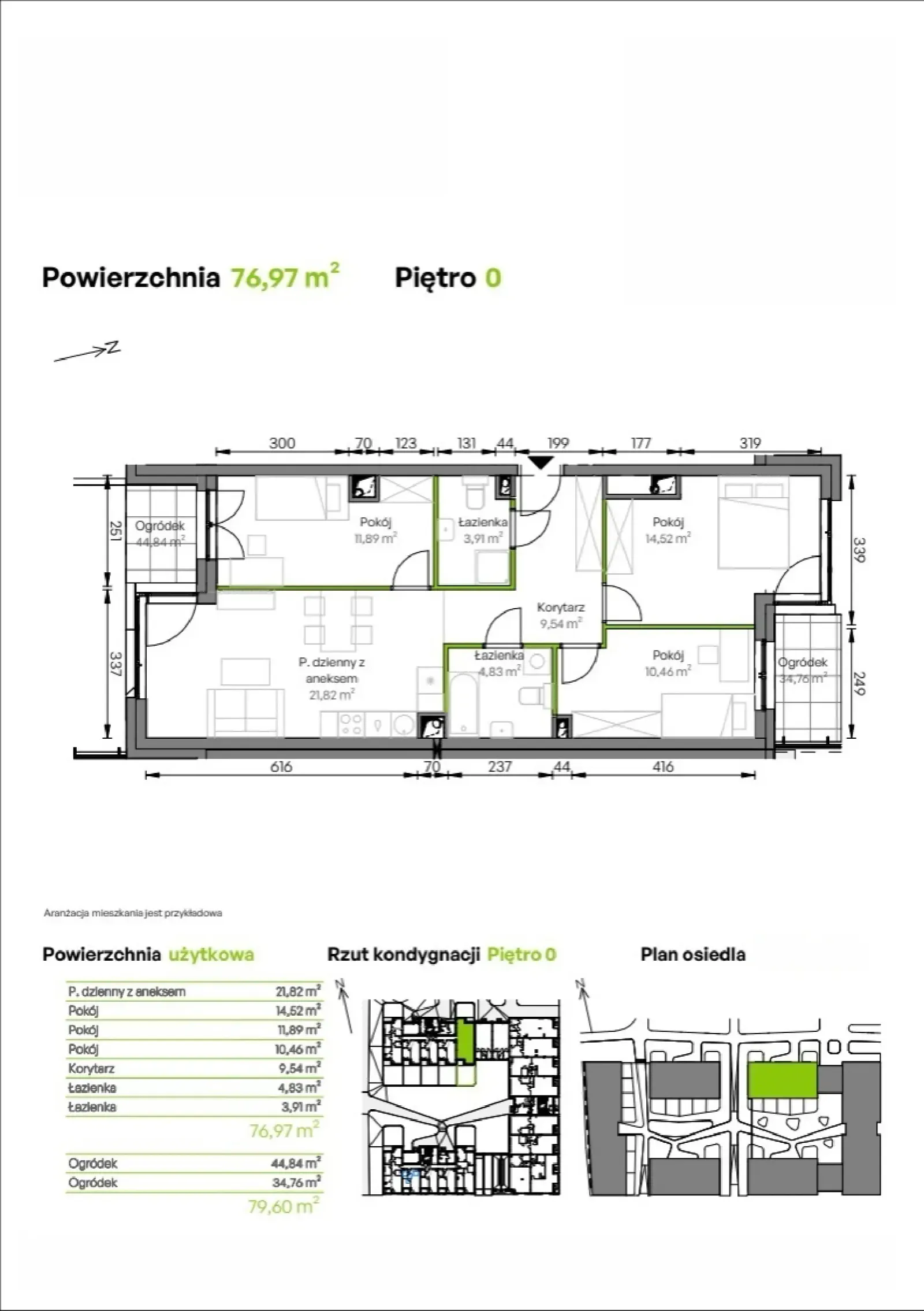 Floor plan: Apartment no. D1/00/01