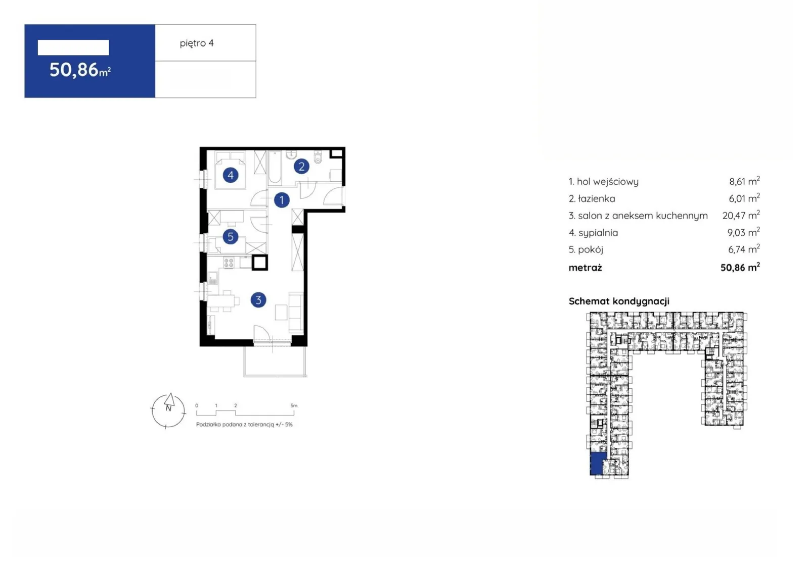 Floor plan: Apartment no. 1.A.4.14