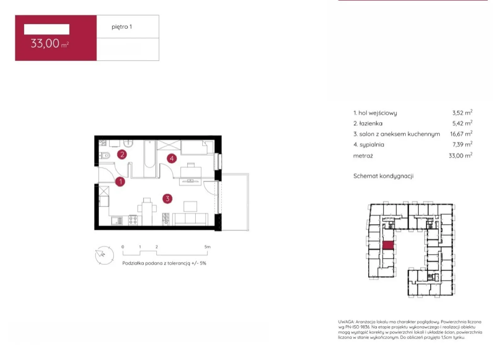 Floor plan: Apartment no. 1.C.1.02