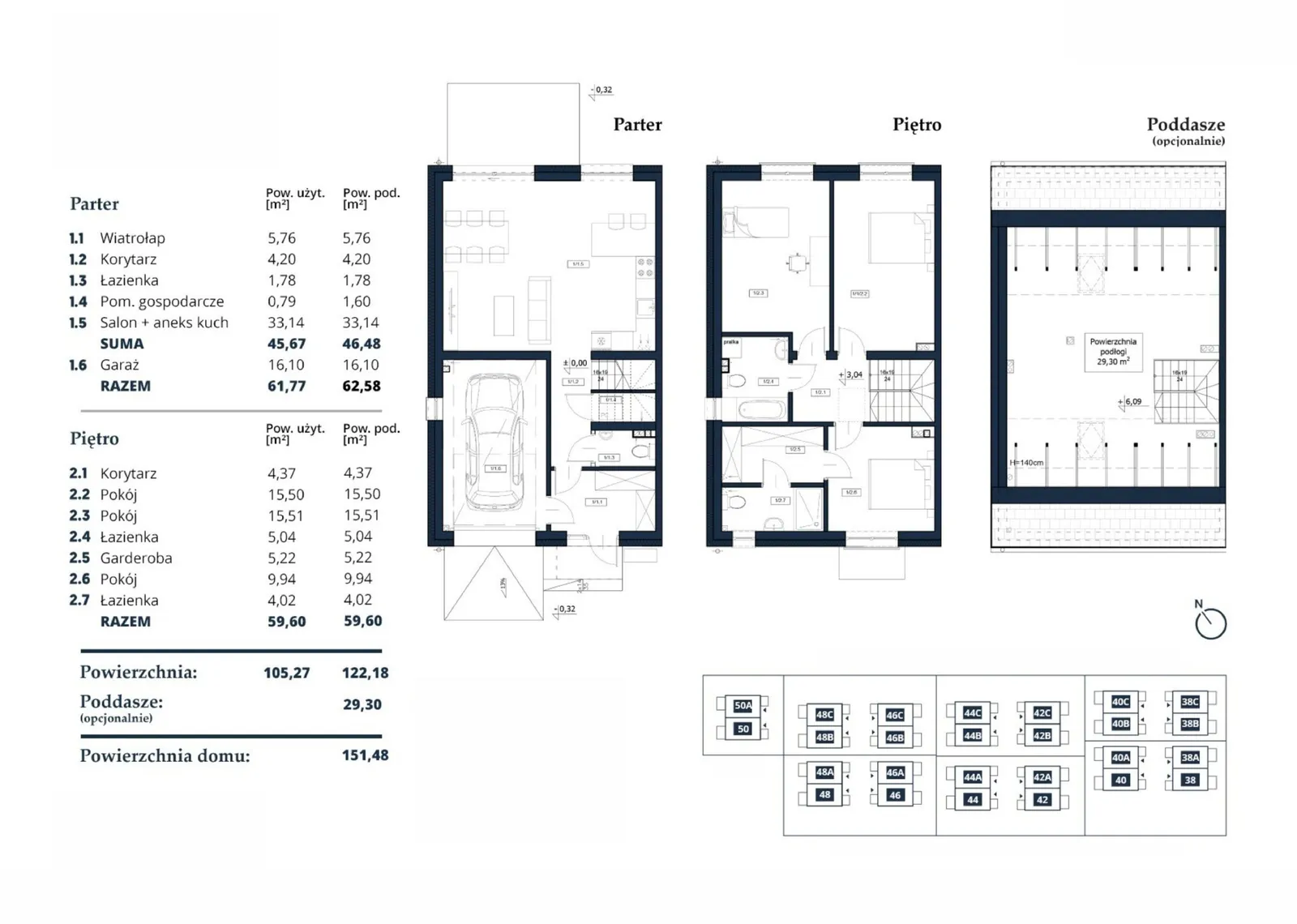 Floor plan: Apartment no. 44B